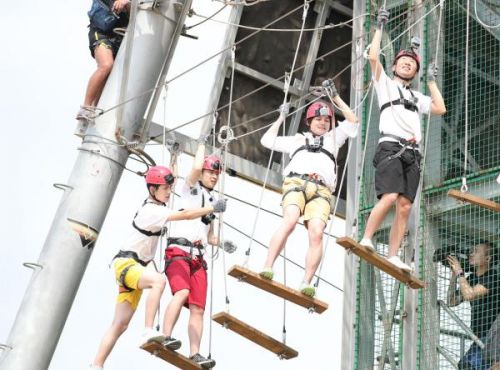 《高能少年团》攀百米高塔 王俊凯惨遭虫子惊魂