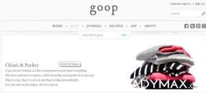 Gwyneth Paltrow个人生活方式品牌Goop进军时尚行业